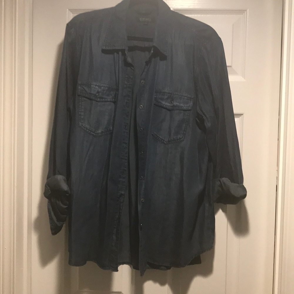 Button down chambray shirt